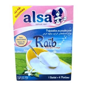 Alsa Orange Blossom Raïb Mix – Traditional Moroccan Yogurt Dessert