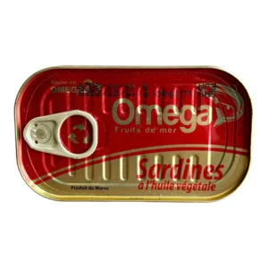 Omega Moroccan Sardines In Vegetable Oil