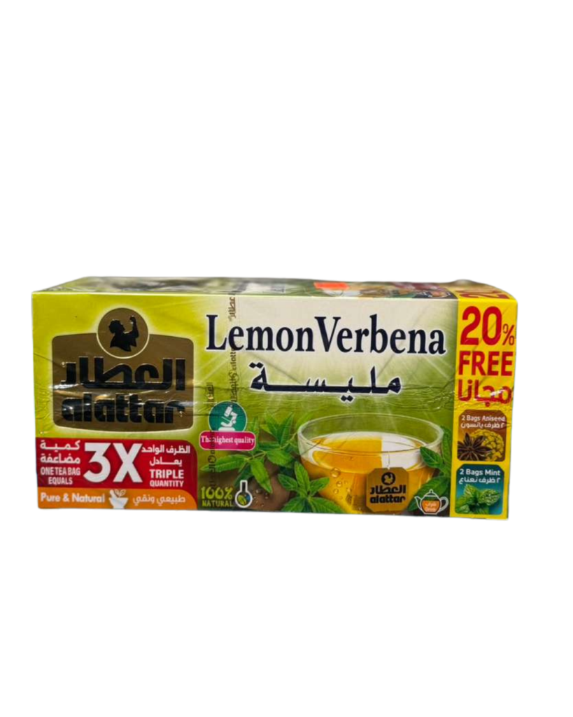 Al Attar Lemon Verbena Herbal Tea – 24 Tea Bags