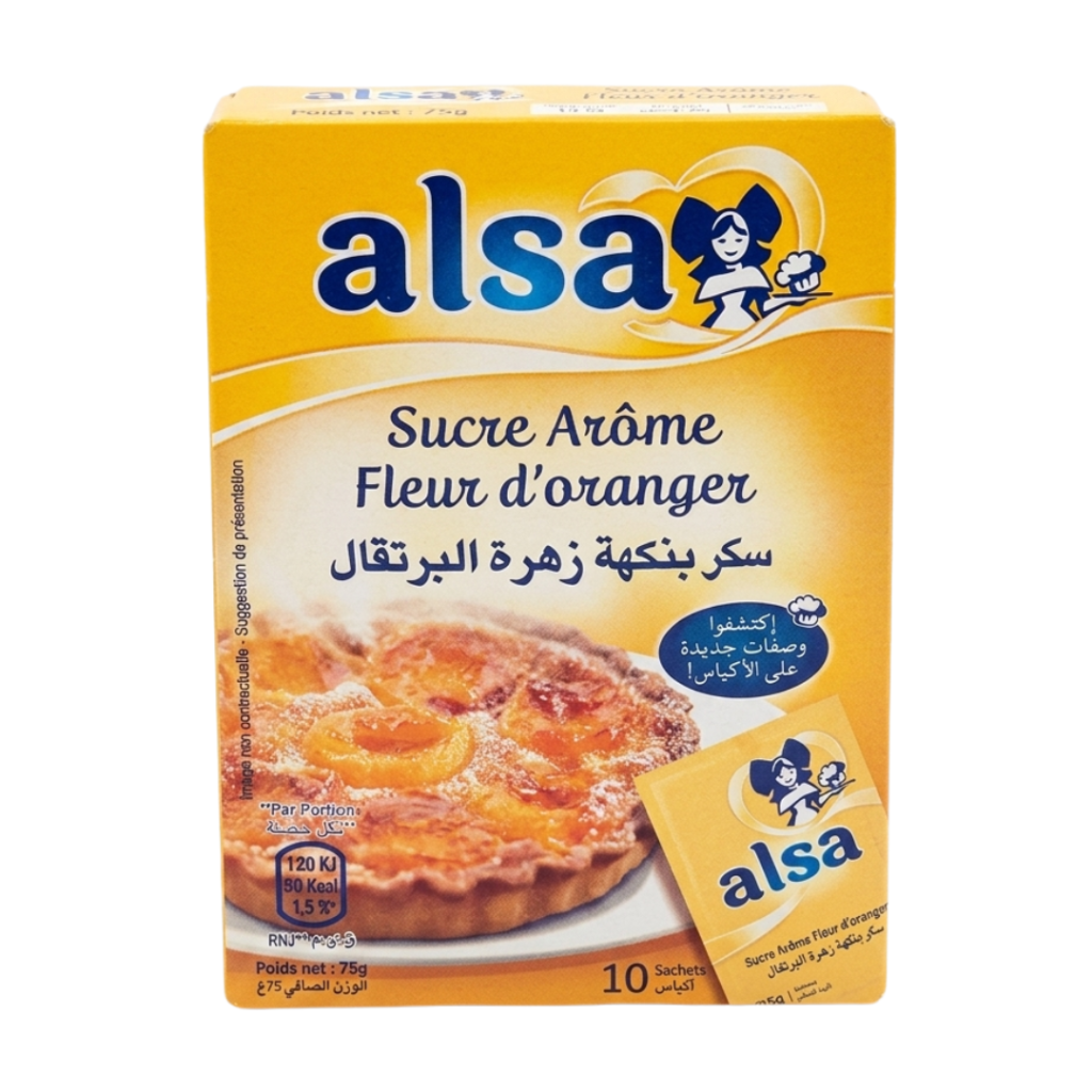 Alsa Orange Blossom Flavored Sugar - Fleur D'Oranger