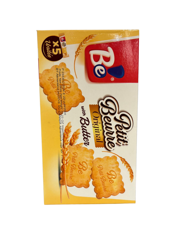 Be Petit Beurre Original Butter Biscuits – 5 x 40g (200g)