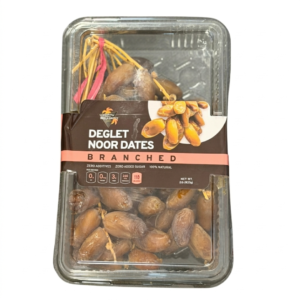 Bella Sweet Premium Deglet Noor Dates – Branched, 100% Natural, 2lb (907g)