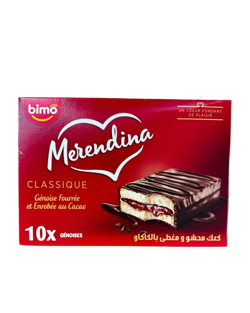 Bimo Merendina Classique Chocolate Filled Cakes – 10 Pack