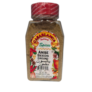 Casablanca Ground Anise Seeds – 6 oz
