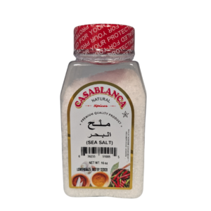 Casablanca Natural Sea Salt – 16 oz