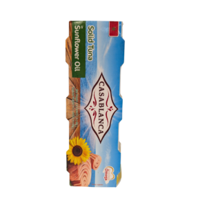 Casablanca Solid Tuna in Sunflower Oil – 3 x 80g