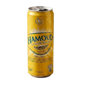 Hamoud Gazouz Blanche Soda Can 33cl – Authentic Algerian Lemonade USA