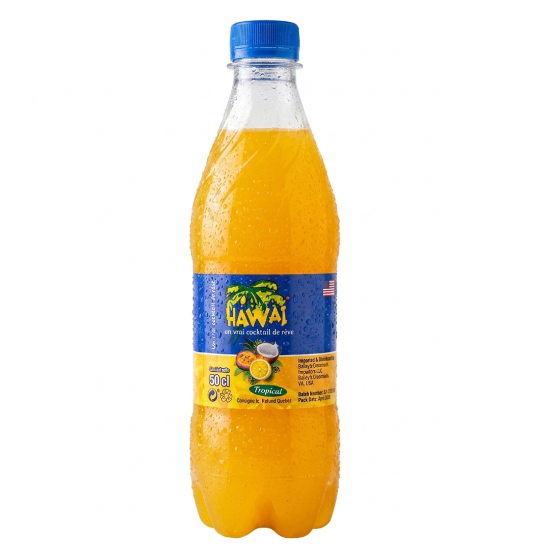 Hawai Tropical Soda 50cl – Authentic Moroccan Sparkling Drink