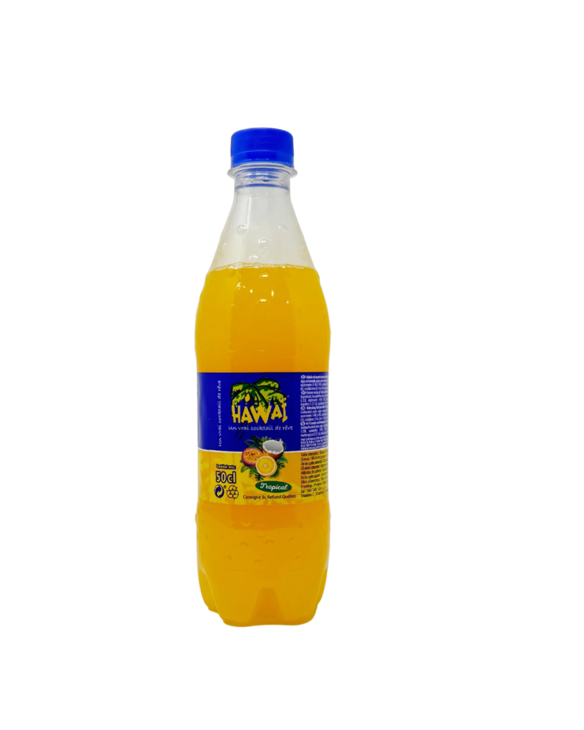 Hawai Tropical Soda Bottle (Single) – 50cl