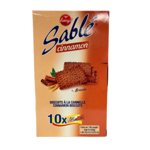 Henry’s Sablé Cinnamon Biscuits – 10 x 42g (420g)