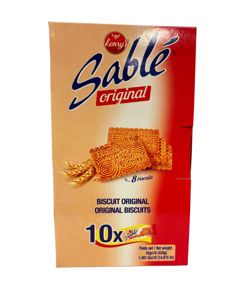 Henry’s Sablé Original Biscuits – 10 x 42g (420g)