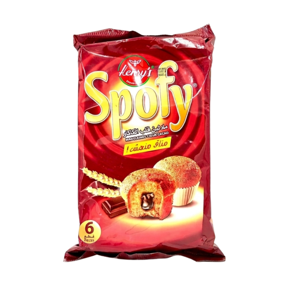 Henry's Spofy Cocoa Filled Madeleines — 6 Pieces