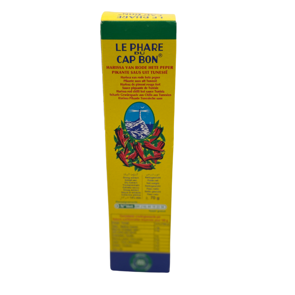 Le Phare du Cap Bon Tunisian Harissa Red Chilli Hot Sauce – 70g