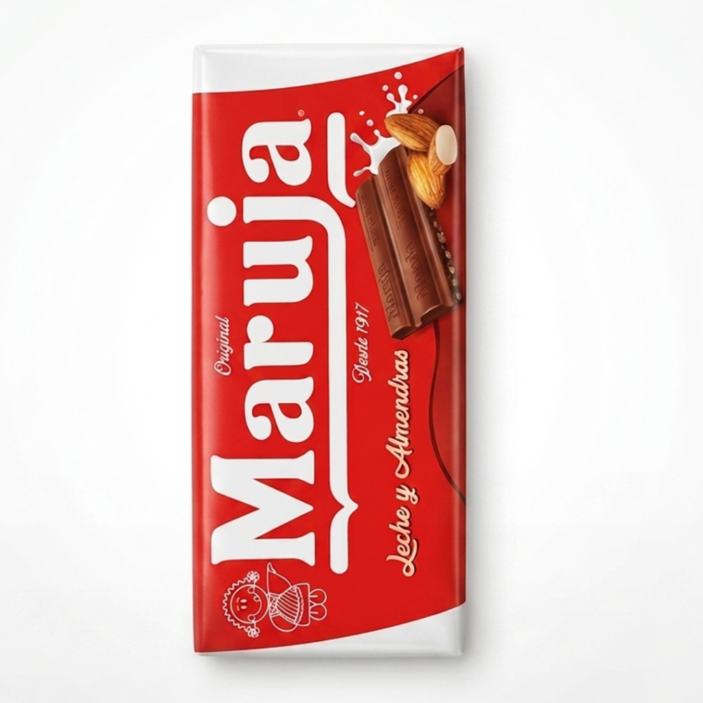 Maruja Milk Chocolate with Almonds — Leche y Almendras
