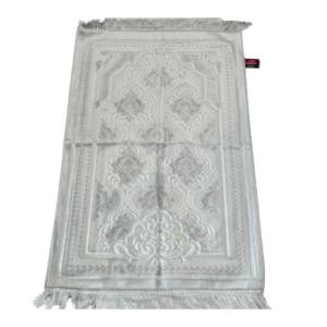 Premium Turkish Prayer Mat – Crimson Arch