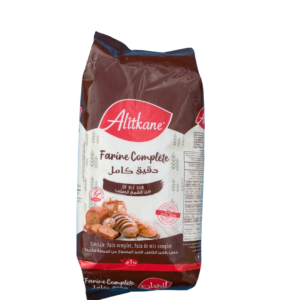 Alitkane Whole Wheat Flour (Farine Complète) - 1kg