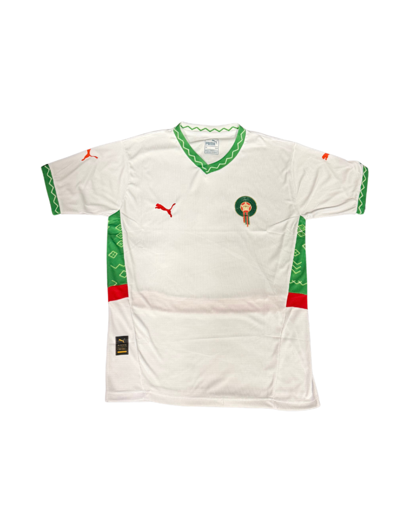 Moroccan National Team Football Jersey White – Puma Size S
