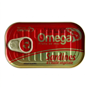 Omega Moroccan Sardines In Vegetable Oil