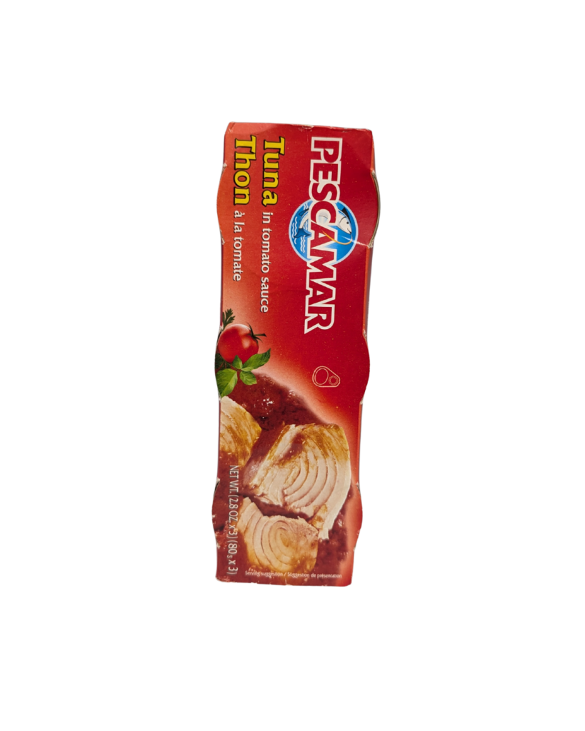 Pescamar Tuna in Tomato Sauce – 3 x 80g
