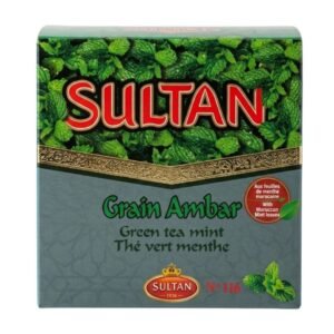 Sultan Grain Ambar Green Tea with Mint N°16 – 150g