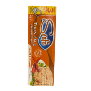 Safi Tuna Chunks in Spicy Sauce – 3 x 80g