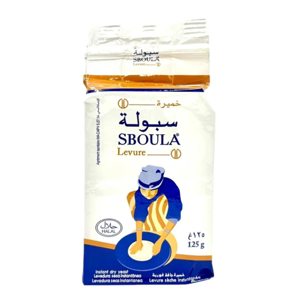 Sboula Moroccan Instant Dry Yeast - 125 G
