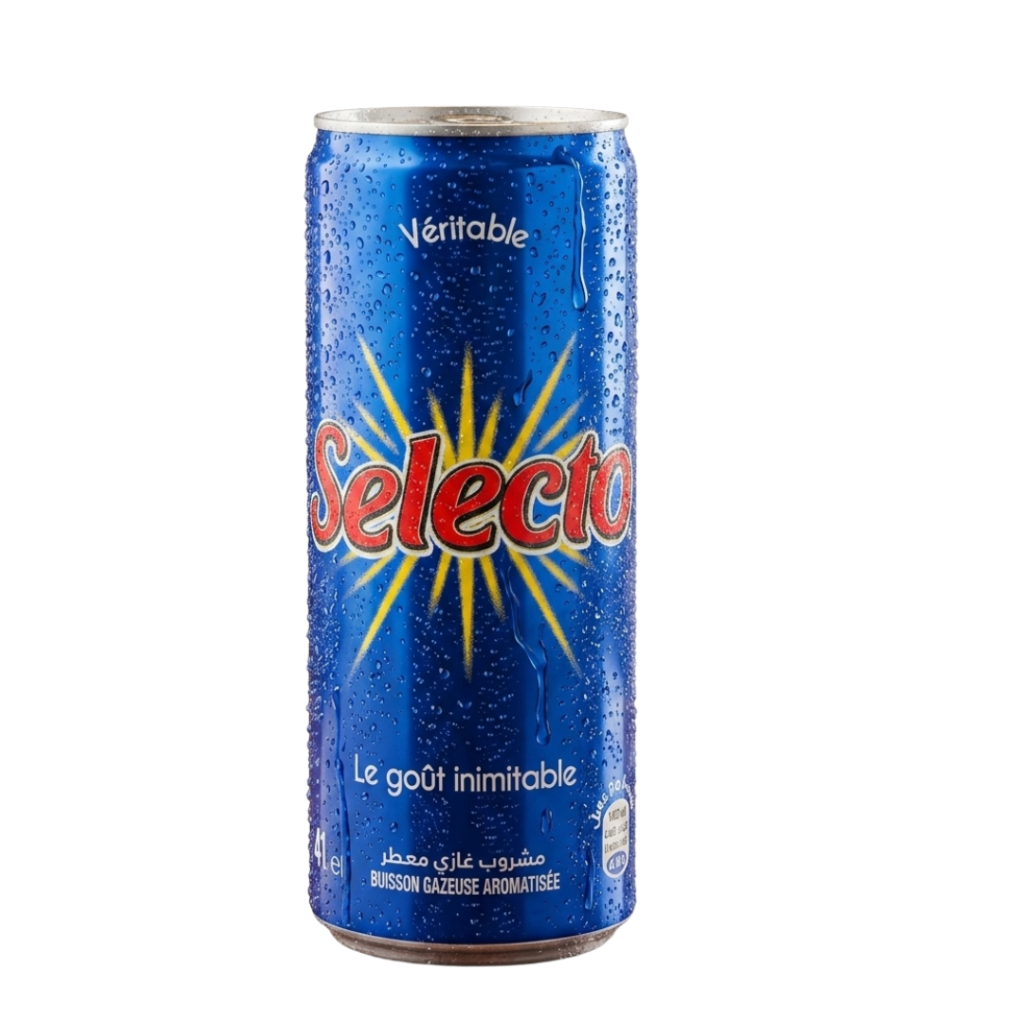 Selecto Soda Can – 24cl Single | Authentic North African Sparkling Grenadine Drink
