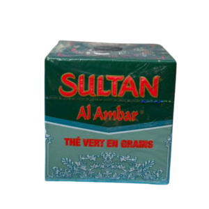 Sultan Al Ambar Green Tea (Thé Vert en Grains) – 200g