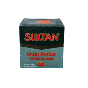 Sultan Grain Ambar Green Tea No.16 (Thé Vert en Grains) – 200g