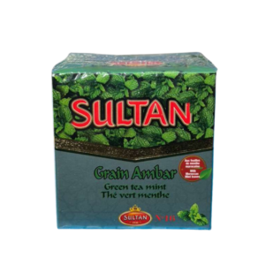 Sultan Grain Ambar Green Tea with Mint – 150g