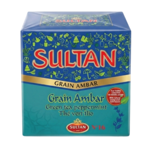Sultan Grain Ambar Green Tea with Peppermint – 150g