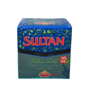 Sultan Grain Ambar Green Tea with Peppermint – 150g