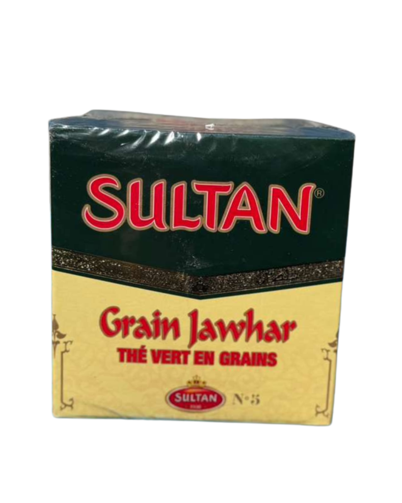 Sultan Grain Jawhar Green Tea No.35 (Thé Vert en Grains) – 200g