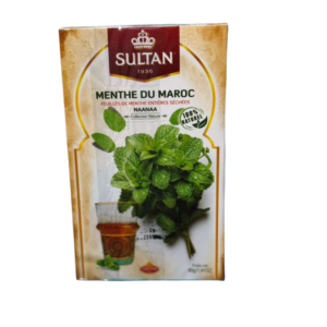 Sultan Moroccan Mint Leaves (Menthe du Maroc NaaNaa) – 40g