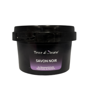 Terre d’Oleane Savon Noir with Ghassoul & Rosemary Essential Oil