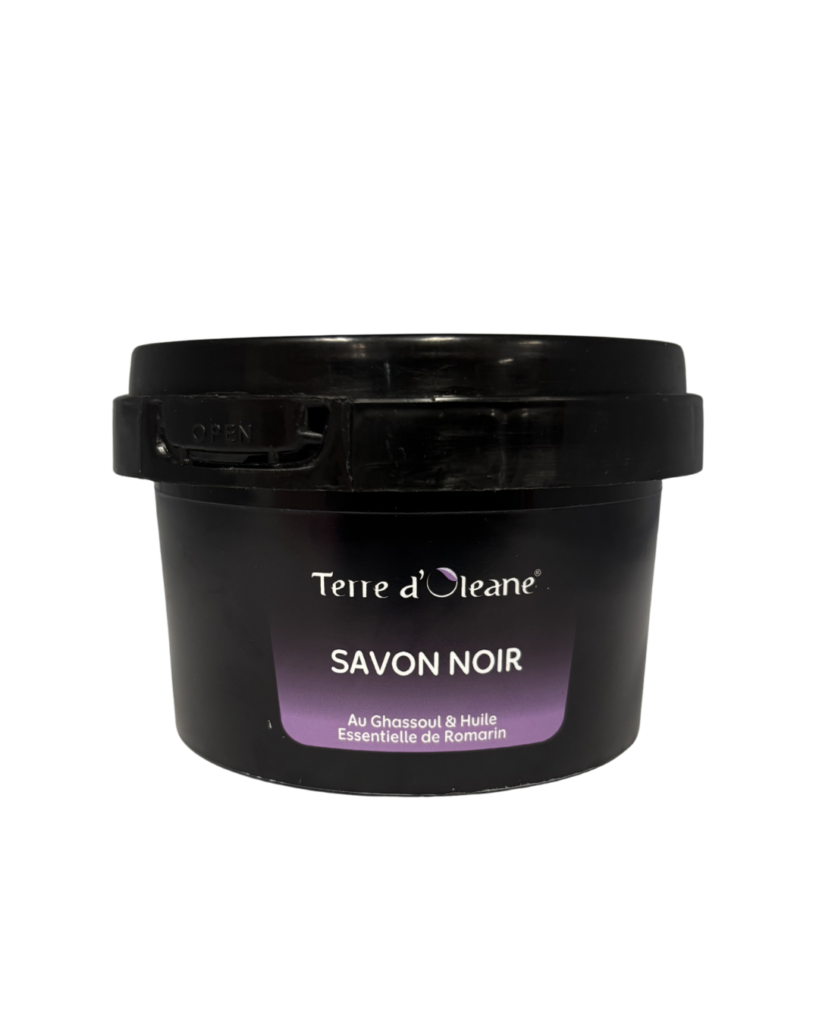 Terre d’Oleane Savon Noir with Ghassoul & Rosemary Essential Oil