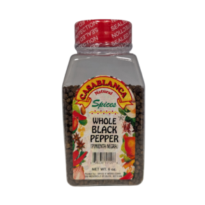 Casablanca Whole Black Pepper (Pimienta Negra) - 6 OZ