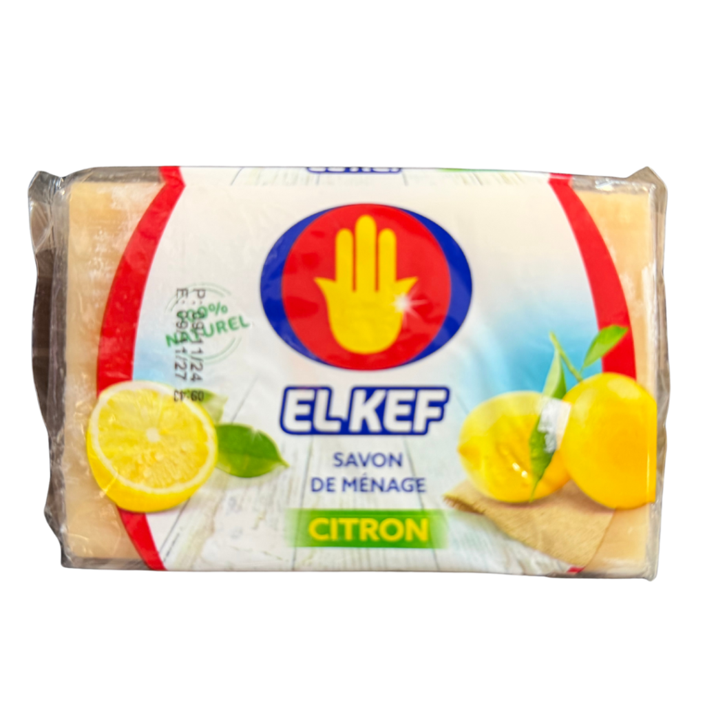 El Kef Savon de Ménage Citron – Lemon Household Soap (100% Naturel)