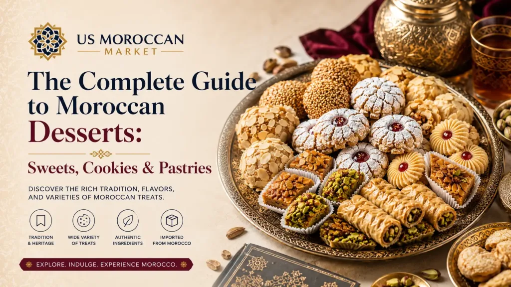 The Complete Guide to Moroccan Desserts Sweets, Cookies & Pastries